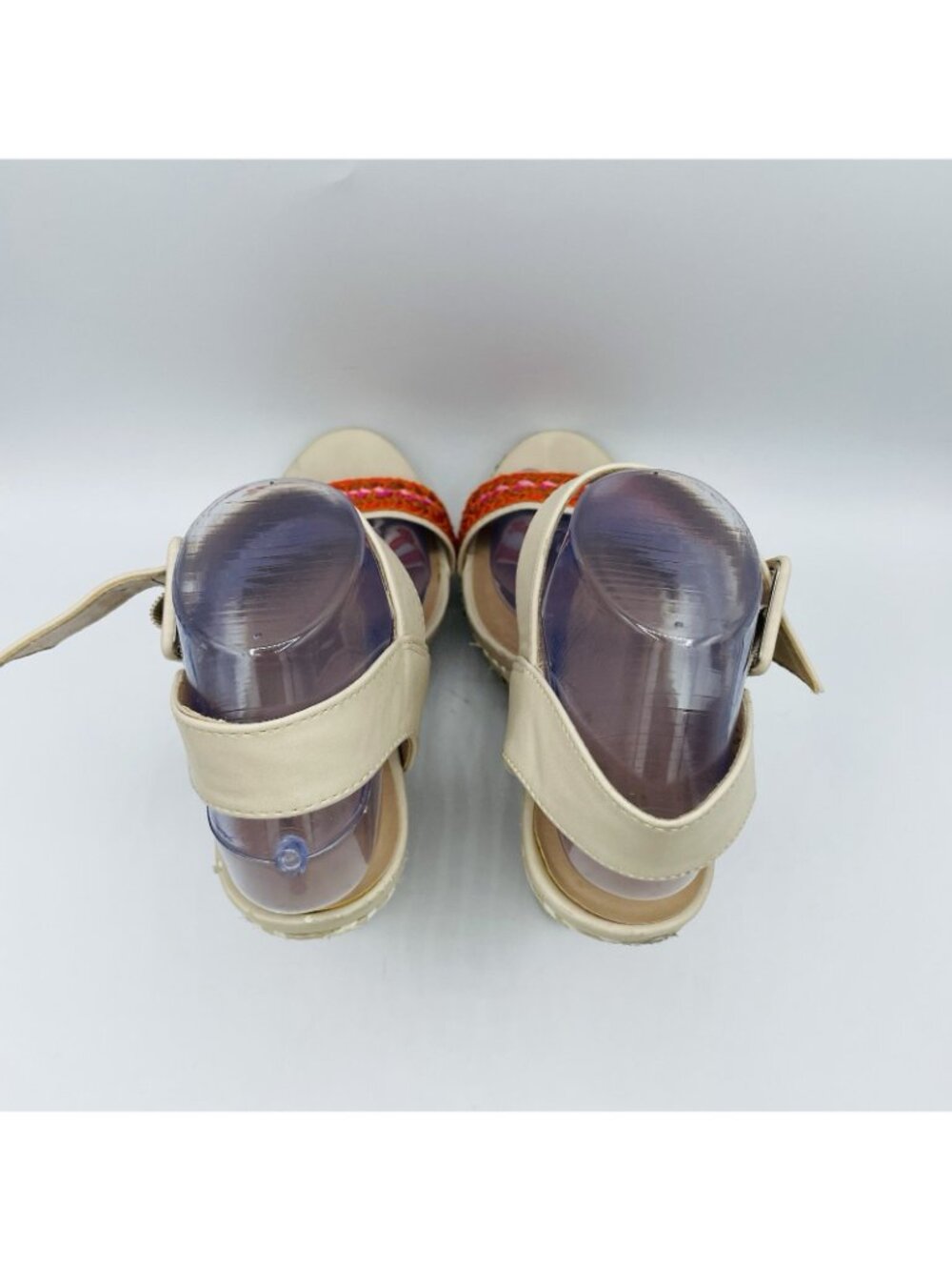 Mix No. 6 Shoes Womens Size 7.5 M Colorful Jordie Wedge High Heel Ankle Sandals - Picture 8 of 11